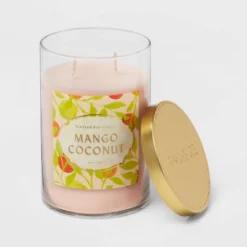 Glass Jar Mango Coconut Candle - Opalhouse™ -Opalhouse GUEST 0032abc5 9400 4795 9eb8 cf8d02489d03