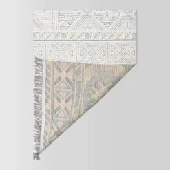 7'x10' Multi Dot Fringed Rectangular Woven Outdoor Area Rug Multicolor - Opalhouse™ -Opalhouse GUEST 27b62a13 2c3b 44ad 8716 c32dced53ec5