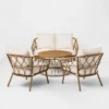 Britanna 4pc Patio Conversation Set - Natural - Opalhouse™ -Opalhouse GUEST 2e85c795 80d1 487e 9df2 5df7a8243dc9