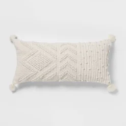 Oversize Embroidered Textured Lumbar Throw Pillow - Opalhouse™ 13 Oversize Embroidered Textured Lumbar Throw Pillow - Opalhouse™ -Opalhouse GUEST 399aa876 36d6 4b87 961b 9076fb8d1e43