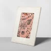 4" X 6" Embossed Ceramic Frame White - Opalhouse™ -Opalhouse GUEST 47c68c43 ed5d 4c77 964f 5b19d4ff5aaa