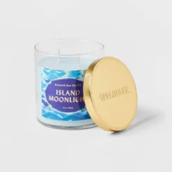 Lidded Glass Jar Candle Island Moonlight - Opalhouse™ -Opalhouse GUEST 524fb13f 3167 4092 a9eb 859c8102f809