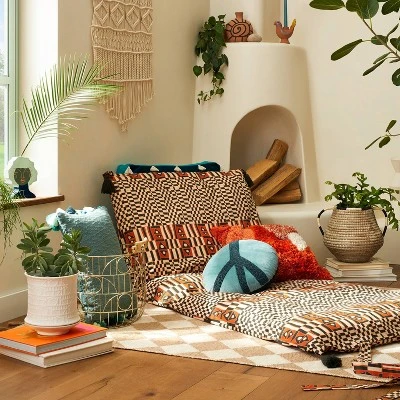 Small Basket With Woven Handle Natural Brown - Opalhouse™ Designed With Jungalow™ 2 Small Basket With Woven Handle Natural Brown - Opalhouse™ Designed With Jungalow™