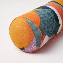 Oversized Bolster Jungalow Geo Print Decorative Throw Pillow - Opalhouse™ Designed With Jungalow™ -Opalhouse GUEST 5aa9be7d 8eb7 4ad5 8c89 d5effbd06856