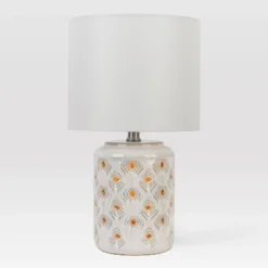 Diamond Cutout Table Lamp With Lit Base - Opalhouse™ -Opalhouse GUEST 60da54ce 0527 407f a2b6 270a9b9bd46a