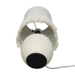 Small Table Lamp With Fringe Shade Off-White (Includes LED Light Bulb) - Opalhouse™ Designed With Jungalow™ -Opalhouse GUEST d90258f8 fdb3 4965 9481 654431d459c8